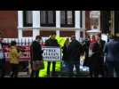 Images of the Ecuadoran embassy after Assange arrest - Label : AFPTV - First images - Category : News