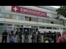 Images of hospital treating Peru ex-president after he shot himself - Label : AFPTV - First images - Category : News