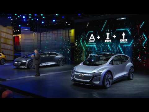 Audi AI:ME Premiere at Auto Shanghai 2019