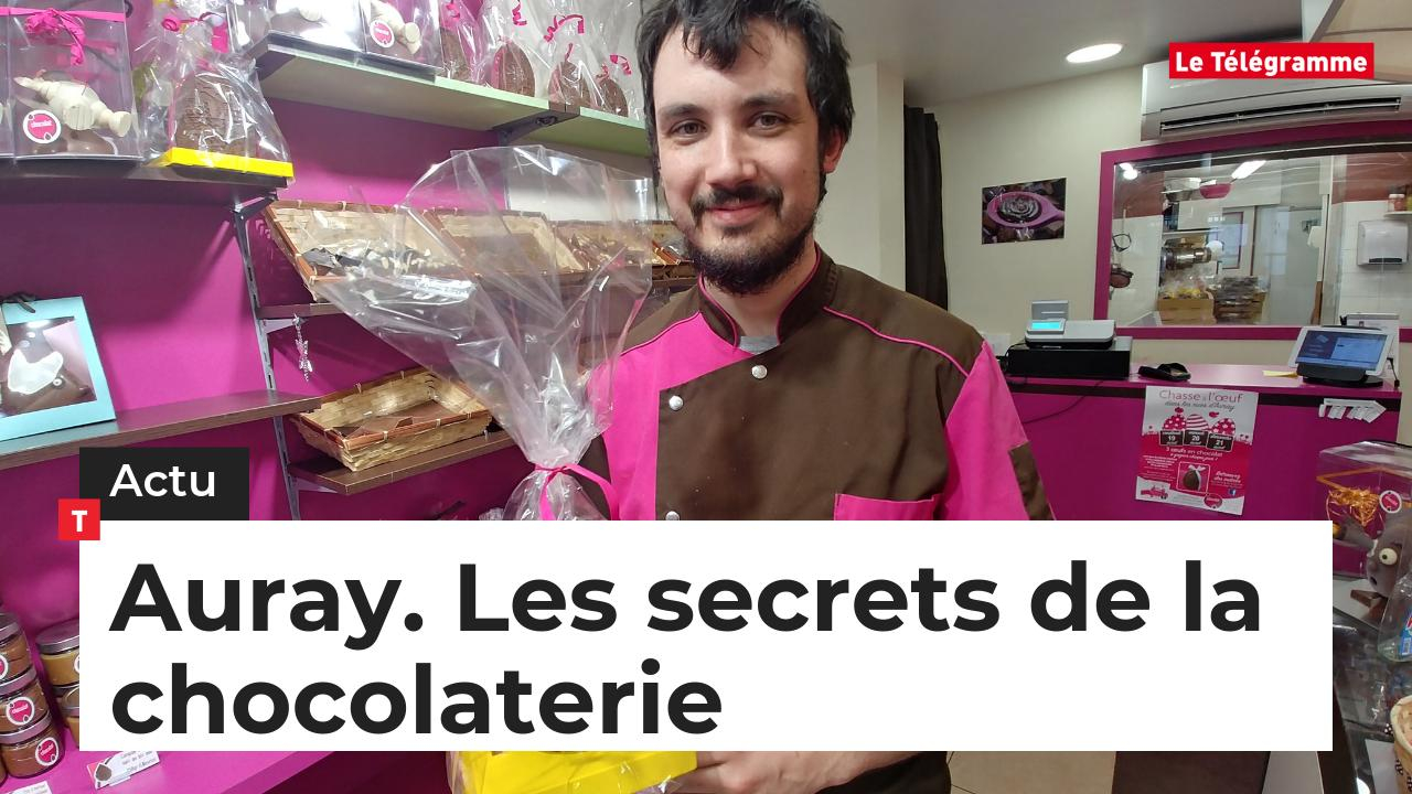 Auray. Les secrets de la chocolaterie (Le Télégramme)