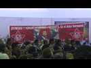 Peruvians attend wake of former president Garcia