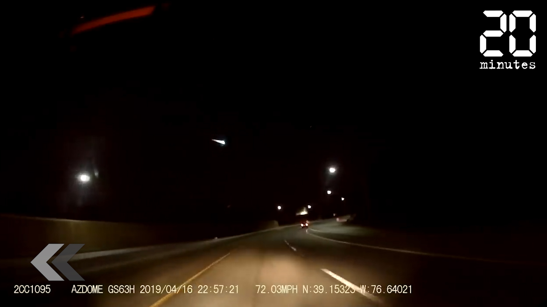 Le Rewind: Un météore a traversé le ciel du Maryland pendant quelques secondes