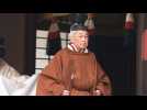 Japan's Emperor Akihito kicks off abdication day in ritual - Label : AFPTV - First images - Category : News