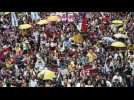 Huge Hong Kong protest against China extradition plan