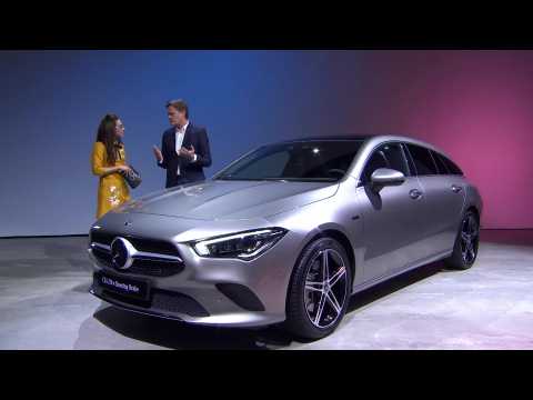 The new Mercedes-Benz CLA 250 e Shooting Brake Media presentation with Markus Schäfe