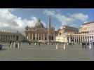 Images of the Vatican as it reports its first coronavirus case