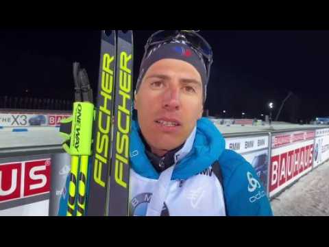 Coupe du monde de biathlon : le Jurassien Quentin Fillon-Maillet finit 2e en sprint hommes