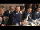 French PM chairs daily government meeting on coronavirus crisis
