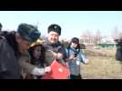 Kyrgyz police detain dozens at Women's Day march