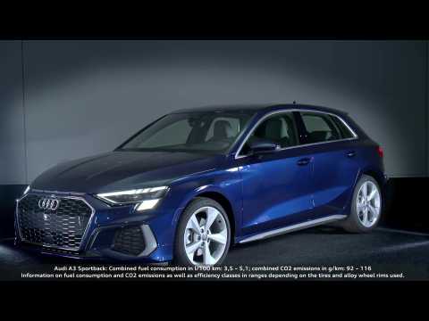 World premiere show - Audi A3 Sportback and e-tron S prototype