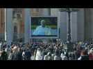 Pope Francis delivers his first livestreamed prayer from the Vatican