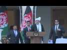 Blasts heard as Ashraf Ghani sworn in for second term as Afghan president