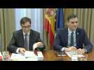 Spanish government holds meeting on novel coronavirus - Label : AFPTV - First images - Category : News