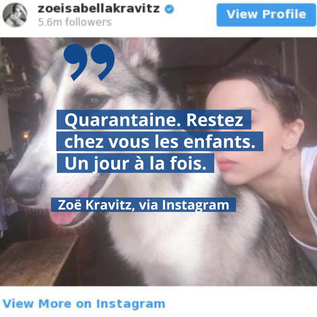 VIDEO. Bien pale sur sa dernière photo, Zoë Kravitz serait-elle malade ?