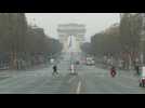 Dawn in Paris on day 4 of coronavirus shutdown