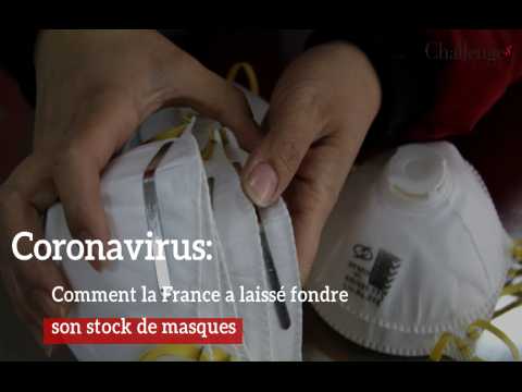 Coronavirus: comment la France a laissé fondre son stock de masques