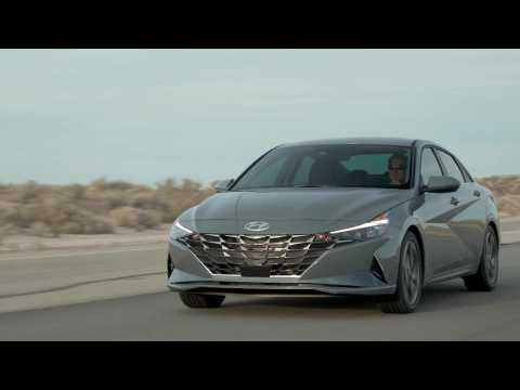2021 Hyundai Elantra Hybrid Driving Video