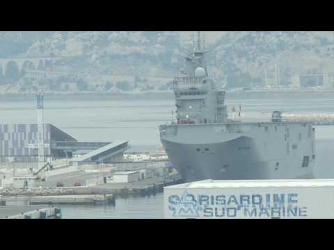 Covid-19: military ship transfers Corsican patients to French mainland