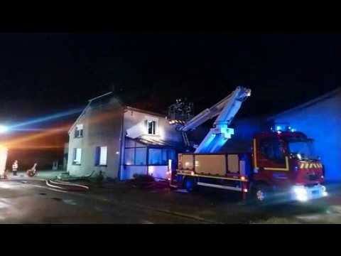 Haute-Saône : Un incendie détruit une maison à Cintrey, dimanche soir