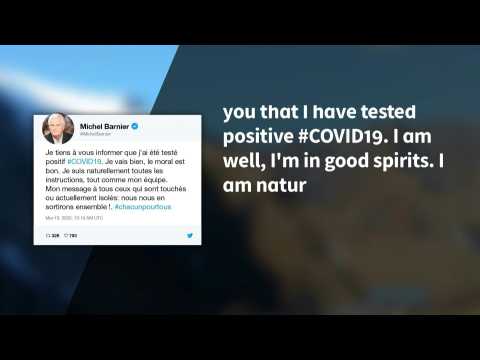 EU's Brexit negotiator Barnier says he has COVID-19