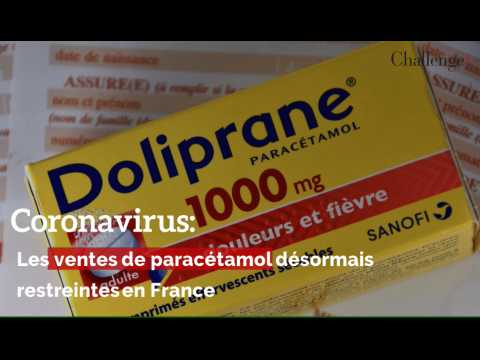 Coronavirus: les ventes de paracétamol désormais restreintes en France