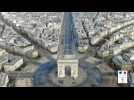Coronavirus: Aerial views of Paris during confinement - Label : AFPTV - First images - Category : News