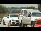 Police enforce lockdown on South African roads