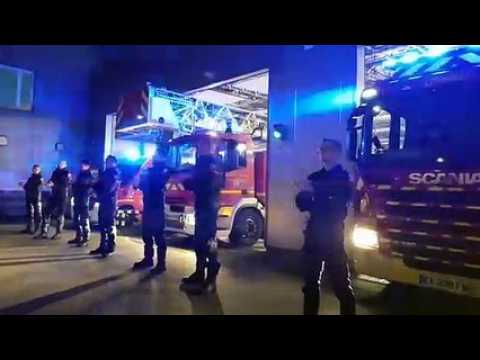 Meurthe-et-Moselle : les pompiers solidaires des soignants