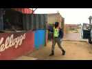 Coronavirus: police close down shops in Soweto, South Africa