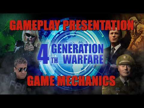 4th Generation Warfare: gameplay presentation and game mechanics