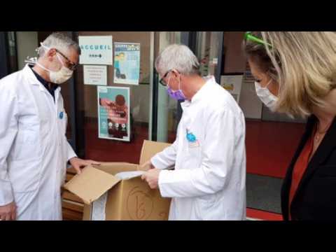 Coronavirus, distribution et réception de masques aux Ehpad de Bruyères (88)