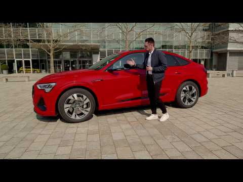 The new Audi e-tron Sportback Design Highlights