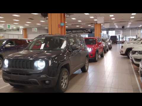 Jeep Renegade and Jeep Compass 4xe Arjeplog testing event
