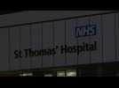 Images of St Thomas' Hospital in London where British PM Boris Johnson was admitted to ICU