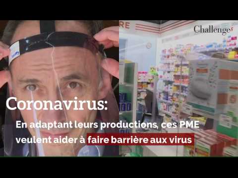 Coronavirus: En adaptant leurs productions, ces PME veulent aider à faire barrière aux virus