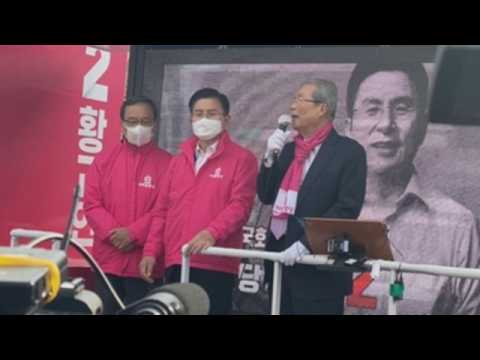 Campaign rallies underway ahead of South Korea general election
