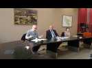 Conférence de presse à l'hôpital Robert Pax de Sarreguemines
