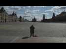 Moscow, empty due to Covid-19
