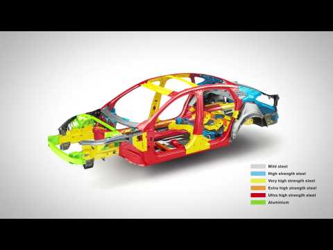 Volvo S90 Safety Cage animation