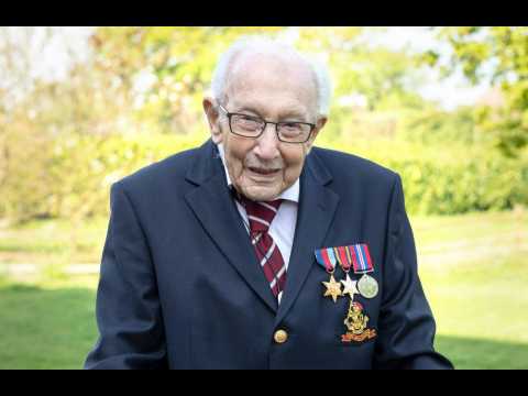 Boris Johnson leads birthday tributes to Colonel Tom Moore on his 100th birthday