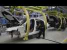 Mercedes Benz car production during Corona pandemic in Sindelfingen
