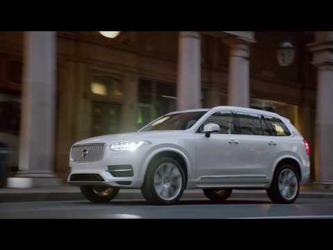 Volvo XC90 with integrated Spotify app