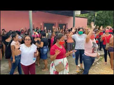 Relatives in Brazil outside Manaus prison after reported riot