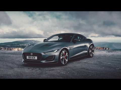 New Jaguar F-TYPE P300 First Edition Coupé Design in Eiger Grey