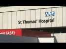 Coronavirus: images of St Thomas' Hospital where British PM Boris Johnson remains after leaving ICU
