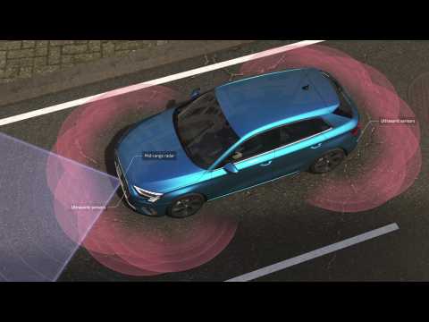 Audi A3 Sportback - Assistance functions Animation