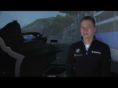 BMW Motorsport Simulator - Interview Maximilian Günther BMW Works Driver