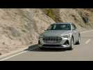 The new Audi e-tron Sportback in Floret silver Driving Video