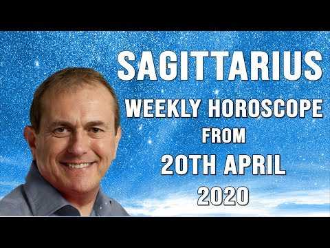 Sagittarius Weekly Horoscope from 20th April 2020