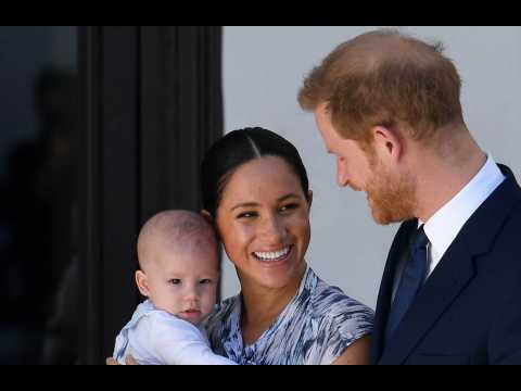 Prince Harry and Duchess Meghan's son Archie 'desperate' to talk